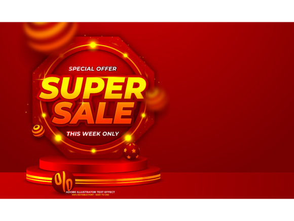 Download Super Sale Editable Text Effect - Editable text Collection