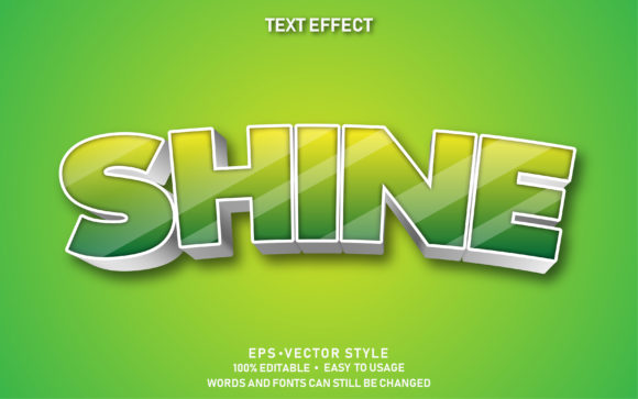 Download Editable Text Effect Shine Premium - Editable text Collection