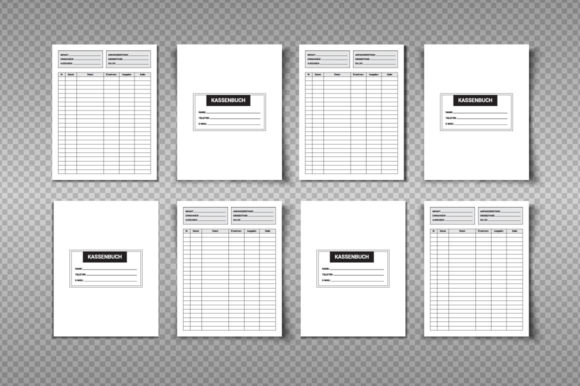 Download German Language Timesheet Log Book KDP - Language Collection