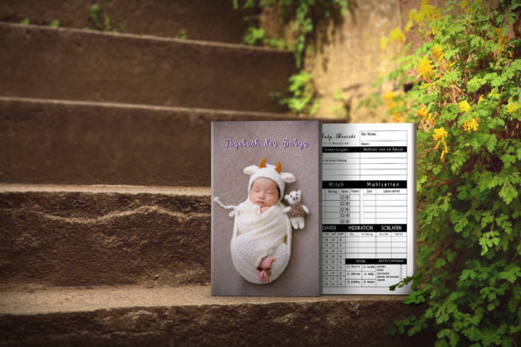 Download Baby's Daily Log Book | German Language - Language Collection