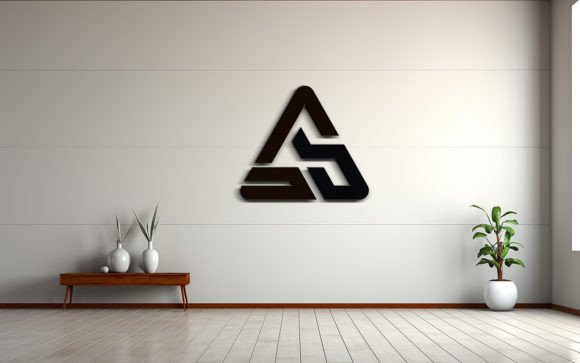 Download Wall Logo Mockup Psd Realistic Logo Mock - Wall Collection