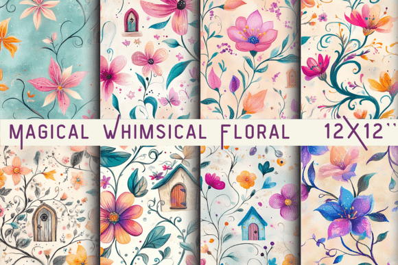 Download Magical Whimsical Floral Wallpaper - Wall Collection