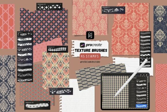 Download Procreate Wallpaper Texture Brushes - Wall Collection